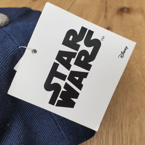 R2D2 Star Wars Concept One Hat Cap Navy & Gray Japan Embroidered Gold NEW NWT - Picture 8 of 13